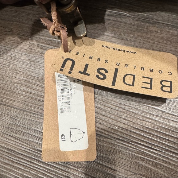 Bed Stu Delta Teak Rustic Leather Bag Backpack - Picture 9 of 13